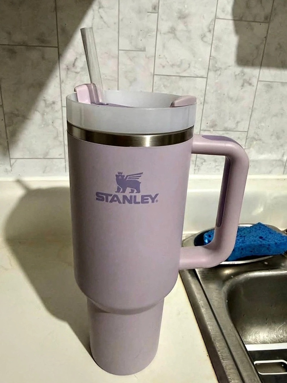 Stanley The Quencher H2.0 FlowState Tumbler 40 oz Pink